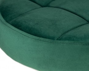Табурет барный DOBRIN BRUNO GOLD, зеленый велюр (MJ9-88) в Талице - talica.ok-mebel.com | фото 2