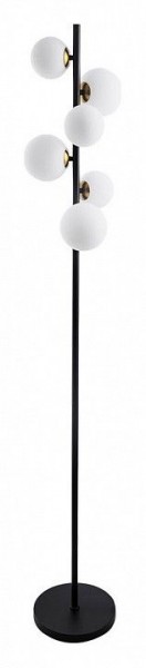 Торшер Arte Lamp Gemini A2243PN-6BK в Талице - talica.ok-mebel.com | фото