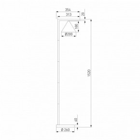 Торшер Elektrostandard Bevel a068473 в Талице - talica.ok-mebel.com | фото 2