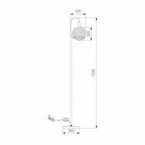 Торшер Eurosvet Gemini 80492/1 черный в Талице - talica.ok-mebel.com | фото 4