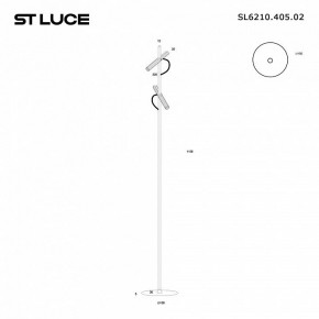Торшер ST-Luce LILT SL6210.405.02 в Талице - talica.ok-mebel.com | фото 2