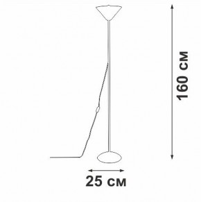 Торшер Vitaluce V2841 V2841-0/1P в Талице - talica.ok-mebel.com | фото 3