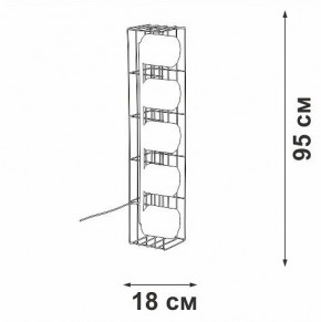 Торшер Vitaluce V3019 V3019-1/5P в Талице - talica.ok-mebel.com | фото 4