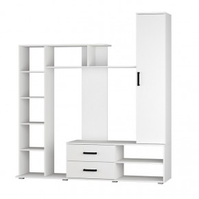 Центральная секция Торонто (Белый текстурный) в Талице - talica.ok-mebel.com | фото 3