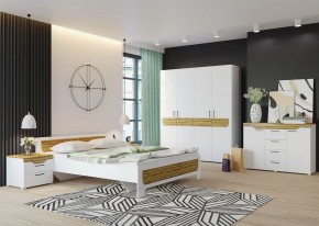 Тумба Милана (Белый/Сосна Гранд) в Талице - talica.ok-mebel.com | фото 2