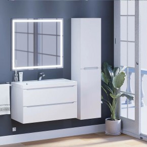 Тумба под раковину Uperwood Tanos 100 см, подвесная, белая матовая в Талице - talica.ok-mebel.com | фото 11