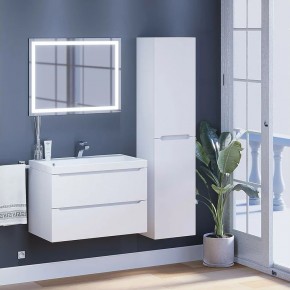 Тумба под раковину Uperwood Tanos 80 см, подвесная, белая матовая в Талице - talica.ok-mebel.com | фото 11