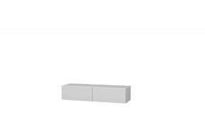Тумба Подвесная 3 (белый/белый /белый лакобель) в Талице - talica.ok-mebel.com | фото 2
