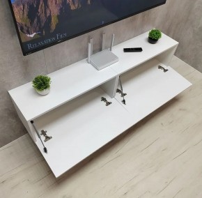 Тумба подвесная под ТВ LINES MTV1-MA 750 Белый глянец (Белый-M 10.1.1) в Талице - talica.ok-mebel.com | фото 11