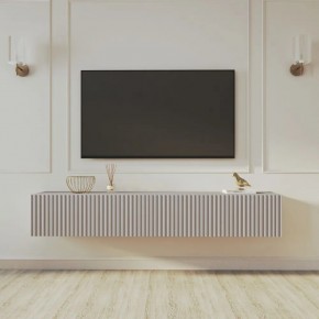 Тумба подвесная под ТВ LINES MTV3-MA 900 Бежевый (Леда-М 10.1.5) в Талице - talica.ok-mebel.com | фото 12
