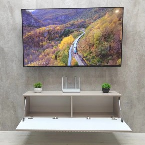 Тумба подвесная под ТВ LINES MTV4-MA 1150 Бежевый (Леда-М 10.1.5) в Талице - talica.ok-mebel.com | фото 3