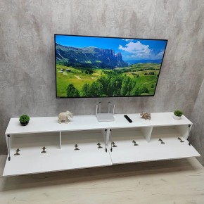 Тумба подвесная под ТВ LINES MTV4-MA 1150 Белый матовый (Белый-M 10.1.2) в Талице - talica.ok-mebel.com | фото 11