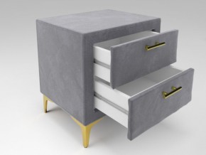 Тумба Рошаль (серый) в Талице - talica.ok-mebel.com | фото 2