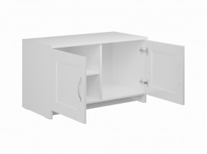 Тумба СИРИУС двухдверная низкая, цвет белый в Талице - talica.ok-mebel.com | фото 2