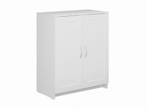 Тумба СИРИУС двухдверная, цвет белый в Талице - talica.ok-mebel.com | фото