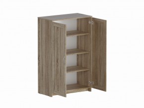 Тумба СИРИУС двухдверная высокая, цвет Дуб Сонома в Талице - talica.ok-mebel.com | фото 3