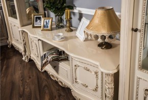 Тумба ТВ Джоконда (крем глянец) в Талице - talica.ok-mebel.com | фото 2
