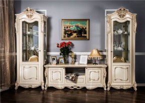 Тумба ТВ Джоконда (крем глянец) в Талице - talica.ok-mebel.com | фото 3