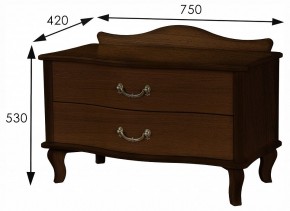 Тумбочка Джульетта Л в Талице - talica.ok-mebel.com | фото 3