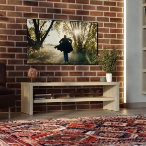 ТВ-тумба Энкель ТВ12, тамбурат, цвет дуб беленый в Талице - talica.ok-mebel.com | фото 4