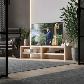 ТВ-тумба Энкель ТВ16, тамбурат, цвет дуб беленый в Талице - talica.ok-mebel.com | фото 4