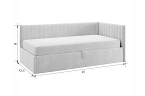 ТВИКС Кровать (тахта) с ПМ 900 в Талице - talica.ok-mebel.com | фото 2