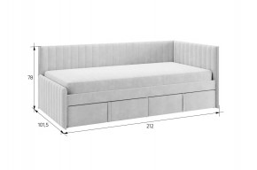 ТВИКС Кровать (тахта) с ящиками 900 в Талице - talica.ok-mebel.com | фото 2