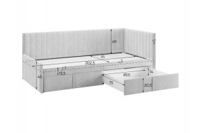 ТВИКС Кровать (тахта) с ящиками 900 в Талице - talica.ok-mebel.com | фото 3