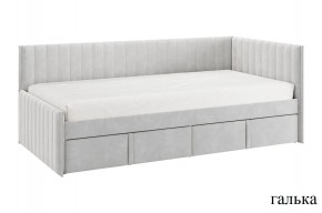 ТВИКС Кровать (тахта) с ящиками 900 (галька) в Талице - talica.ok-mebel.com | фото