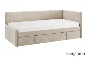 ТВИКС Кровать (тахта) с ящиками 900 (капучино) в Талице - talica.ok-mebel.com | фото