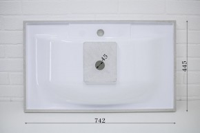 Умывальник мебельный "Milen 75" в Талице - talica.ok-mebel.com | фото 8