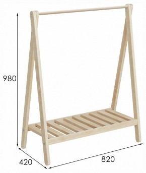 Вешалка гардеробная Стойка низкая в Талице - talica.ok-mebel.com | фото 11