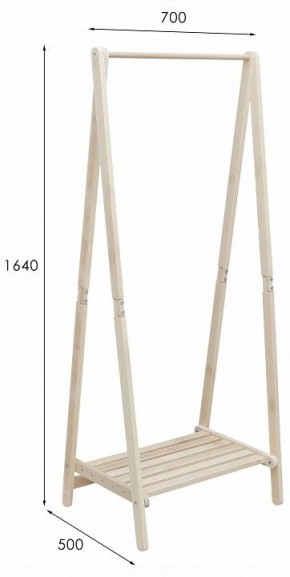 Вешалка гардеробная Стойка высокая в Талице - talica.ok-mebel.com | фото 12