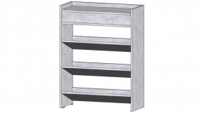 ВИЗИТ Обувница (цемент светлый) в Талице - talica.ok-mebel.com | фото