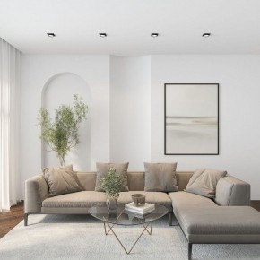 Встраиваемый светильник Denkirs FLAT DK2091-BK в Талице - talica.ok-mebel.com | фото 5