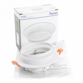 Встраиваемый светильник Feron DL502 51089 в Талице - talica.ok-mebel.com | фото 9