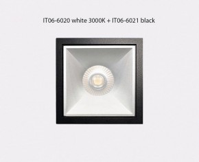 Встраиваемый светильник Italline IT06-6020 IT06-6020 white 3000K + IT06-6021 white в Талице - talica.ok-mebel.com | фото 3
