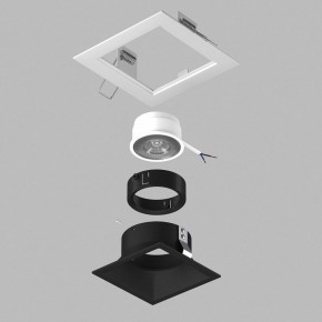 Встраиваемый светильник Lightstar Domino D51607BMOD в Талице - talica.ok-mebel.com | фото 2