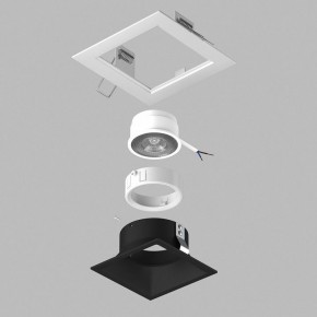 Встраиваемый светильник Lightstar Domino D51607WMOD в Талице - talica.ok-mebel.com | фото 3