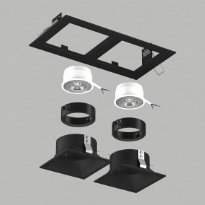 Встраиваемый светильник Lightstar Domino D5270707BMOD в Талице - talica.ok-mebel.com | фото 3
