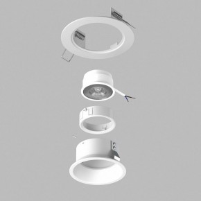 Встраиваемый светильник Lightstar Domino D61607BMOD в Талице - talica.ok-mebel.com | фото 3