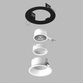 Встраиваемый светильник Lightstar Domino D61706WMOD в Талице - talica.ok-mebel.com | фото 2