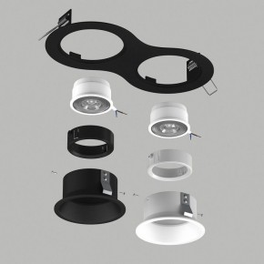 Встраиваемый светильник Lightstar Domino D6270607WBMOD в Талице - talica.ok-mebel.com | фото 3