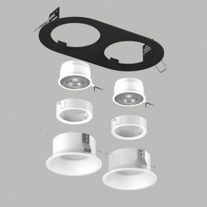 Встраиваемый светильник Lightstar Domino D6570606WMOD в Талице - talica.ok-mebel.com | фото 3