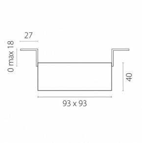 Встраиваемый светильник Lightstar Domino G214503 в Талице - talica.ok-mebel.com | фото 4