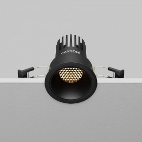 Встраиваемый светильник Maytoni Dip DL115-10W-2.7K-B в Талице - talica.ok-mebel.com | фото 7