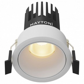 Встраиваемый светильник Maytoni Dip DL115-10W-2.7K-W в Талице - talica.ok-mebel.com | фото 2