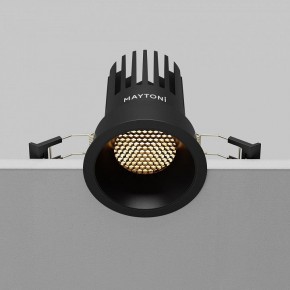 Встраиваемый светильник Maytoni Dip DL117-15W-2.7K-B в Талице - talica.ok-mebel.com | фото 12