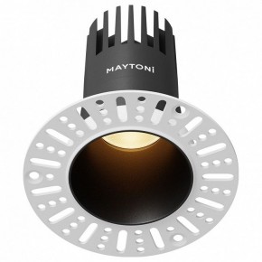 Встраиваемый светильник Maytoni Dip DL120-10W-2.7K-TRS-B в Талице - talica.ok-mebel.com | фото