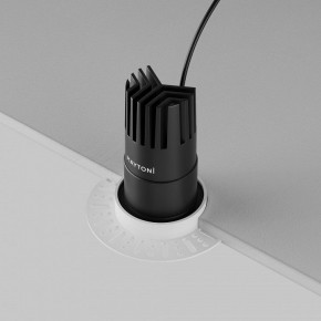 Встраиваемый светильник Maytoni Dip DL120-10W-2.7K-TRS-B в Талице - talica.ok-mebel.com | фото 6
